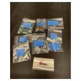 Stone jewelry pieces