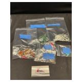 Stone jewelry pieces