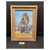 Framed Stetson puzzle