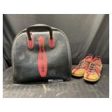 Vintage Bowling Bag and Shoes