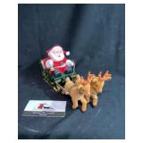 Maisto  Musical Battery Santa, 9 in