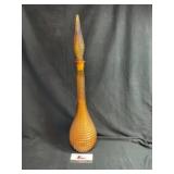 MCM Topaz Diamond Point Decanter