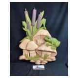 Vintage 70ï¿½s Burwood Mushroom-Frog Wall Decor