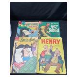 Dell Comics Chip n Dale, Andy Burnett, Henry,