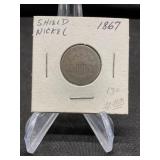 1867 Shield Nickel