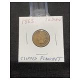 1863 Indian Head Penny