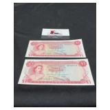 Bahamas $3 Note UNC