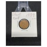 1939 Lincoln Wheat Cent