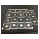 Box of 19 High Grade Mercury Dimes ( 1940
