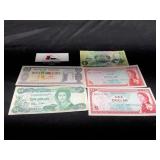 Five Assorted Bank Notes