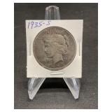 1935-S Peace Dollar