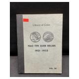 Empty Vintage Coin Album