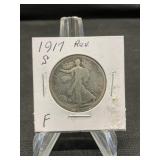 1917 Walking Liberty Half Dollar