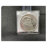 1oz silver Santa Claus Round