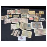 Group of German Inflation Currency