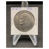 1976-D Bicentennial Eisenhower $1