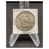 1952-D Franklin Half Dollar