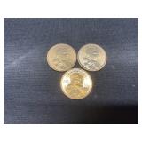 2001 P-D-S Sacagawea Dollars