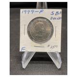 1999-P Susan B Anthony Dollar