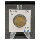2003-D Sacagawea Dollar