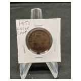 1851 Large Cent