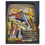 Advertising pens and pencils