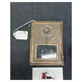 Vintage mailbox door from Anita Post Office