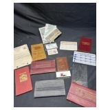 Live stock ledgers, Anita John Deere paper, misc