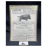 1914 Husker and Shredder advertising