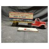 Metal Coast to Coast truck and trailer