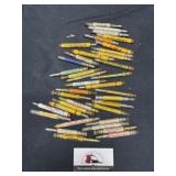 Vintage Val advertising bullet pencils