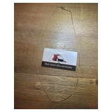 Chain necklace marked artistry