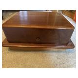 Wooden podium topper