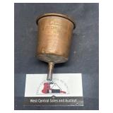 Copper Coleman funnel