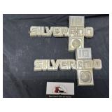 Silverado plastic emblems