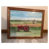 Painted tractor art