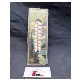 Brayton, IA lumber advertising thermometer