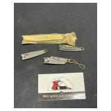Malone Seed Atlanitc, IA knife and clippers