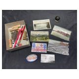 Vintage post cards and misc