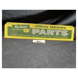 Metal John Deere sign