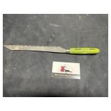 Adair, IA advertising knife