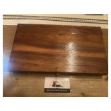 Wooden pocket watch display box