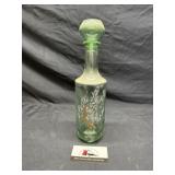 Hand painted decanter