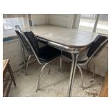 MCM table and 2 chairs