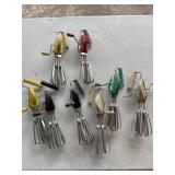 Vintage hand crank egg beaters