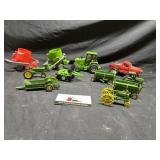 John Deere and misc farm toys
