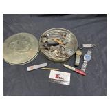Watches, keys, misc treasures