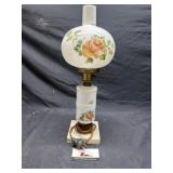 MCM hand painted lamp