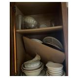 Cabinet contents. Bring a box.