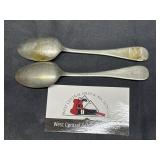 Spoons marked Alaska silver